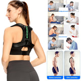 Medical Adjustable Back Shoulder Posture Corrector Belt Clavicle Spine Support Preventing Humpback Sports Upper Back Neck Brace