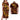 Couple Outfit 2Pcs Sets Ladies Evening Dresses Polynesian Pattern Design Classic Mens Hawaiian Shirts Match Women Plus Size Dres
