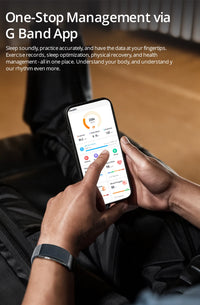 VALDUS 2025 New VITRO NO Screen Smart Bracelet ECG SOS Heart Rate Blood Pressure Sports Fitness Waterproof Screenless Smartwatch