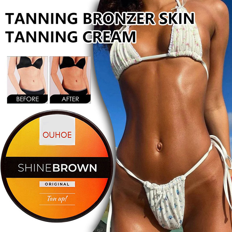 Intensive Tanning Luxe Gel Body Tanning Cream After Sun Repair Combination Aloe Vera Gel Wheat Complexion Beach Bronzer Summer Gadgets - Ever Bloom Now