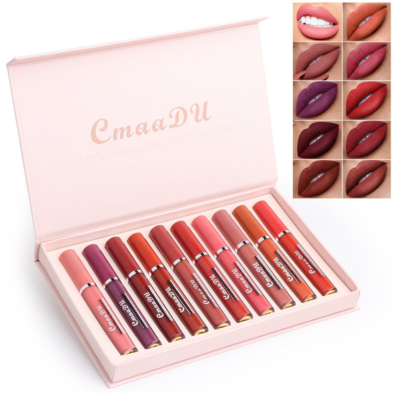 Women's Non-stick Cup Waterproof Matte Lipstick - Ever Bloom Now
