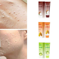 Cucumber Coconut Papaya Facial Exfoliating Gel Cream 100ml Body Cleansing - Ever Bloom Now