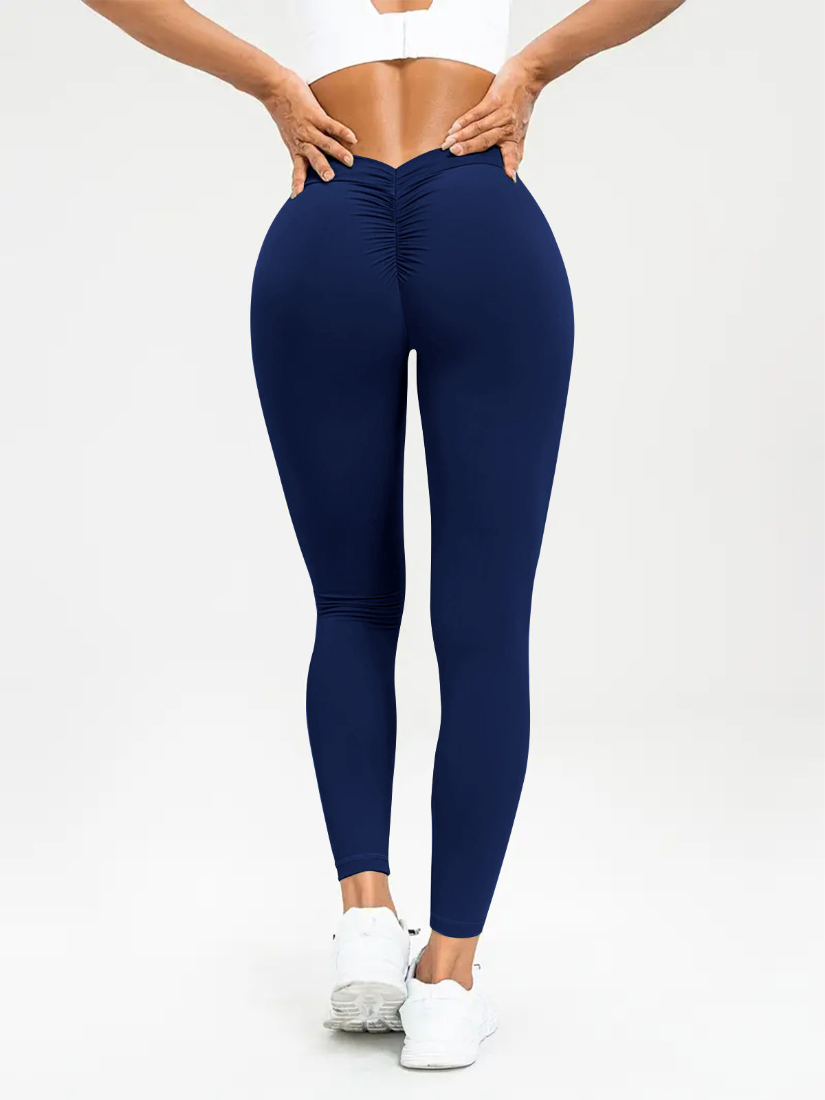 Women's Yoga Pants High Waist Lift High Elastic Tight Fitness Trousers - Ever Bloom Now