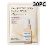 Collagen Face Mask Moisturizing Firming Face Sheet Mask Hyaluronic Acid Facial Masks Beauty Skin Care Gel Skin Care - Ever Bloom Now